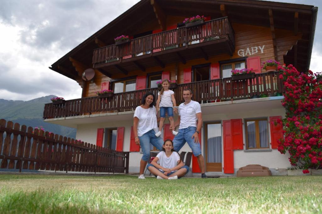 Gaby Apartment Grachen Exterior photo